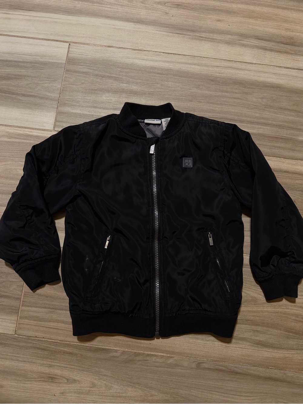 Calvin Klein Jeans Black Bomber Jacket